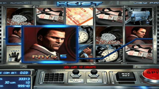 Популярный слот Heist