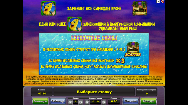 Популярный аппарат Banana Splash