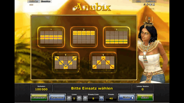 Игровой аппарат Anubix