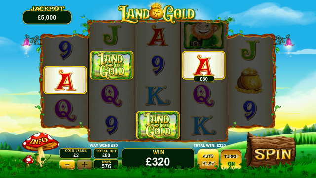 Игровой аппарат Land Of Gold