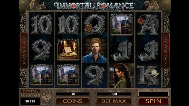 Онлайн аппарат Immortal Romance