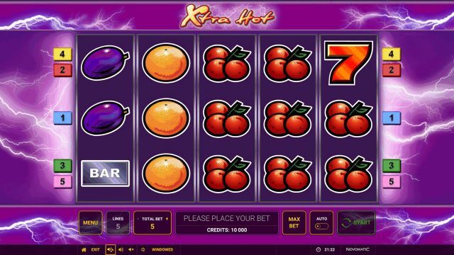 Игровой слот Xtra Hot