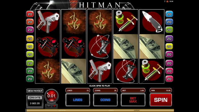Игровой аппарат Hitman