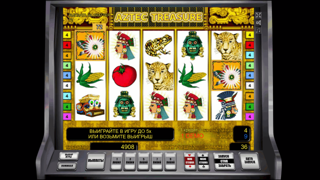Популярный слот Aztec Treasure